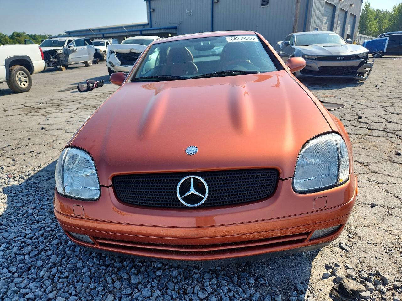 2000 Mercedes-benz Slk 230 Kompressor Оранжевый vin: WDBKK47F1YF149125