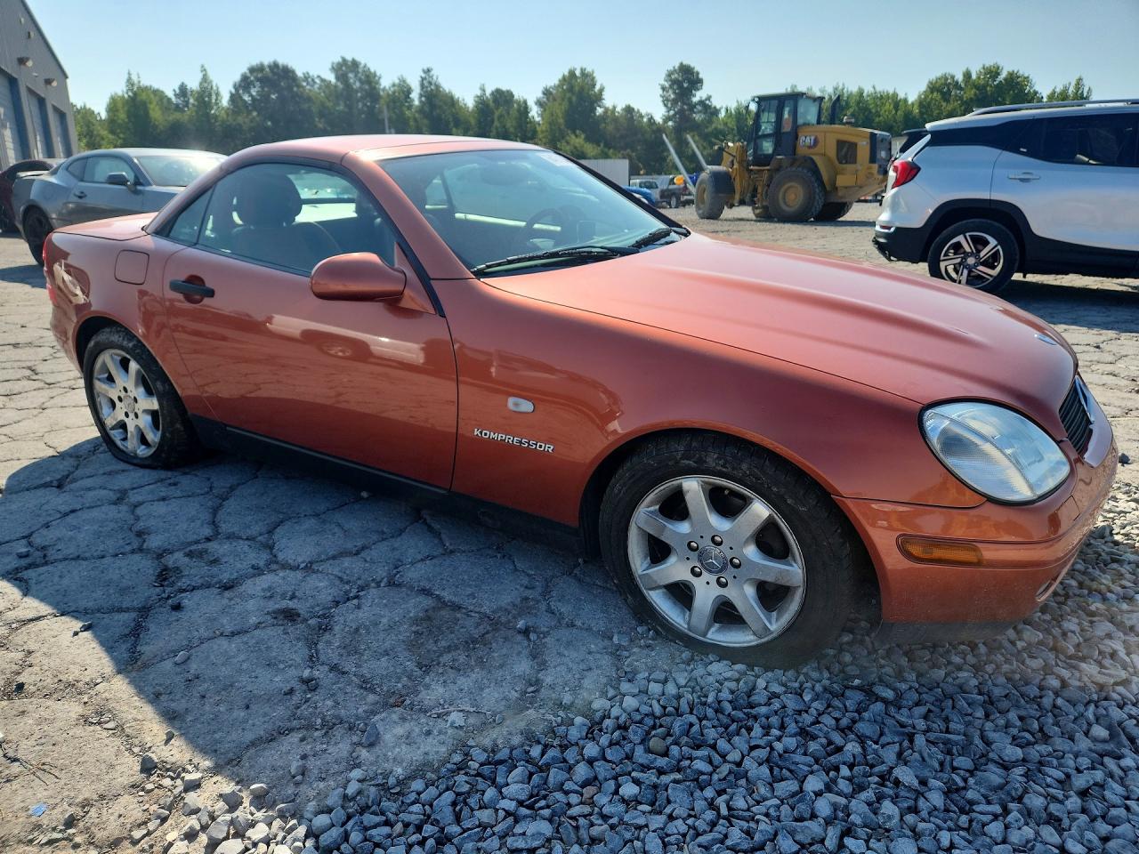 2000 Mercedes-benz Slk 230 Kompressor Оранжевый vin: WDBKK47F1YF149125