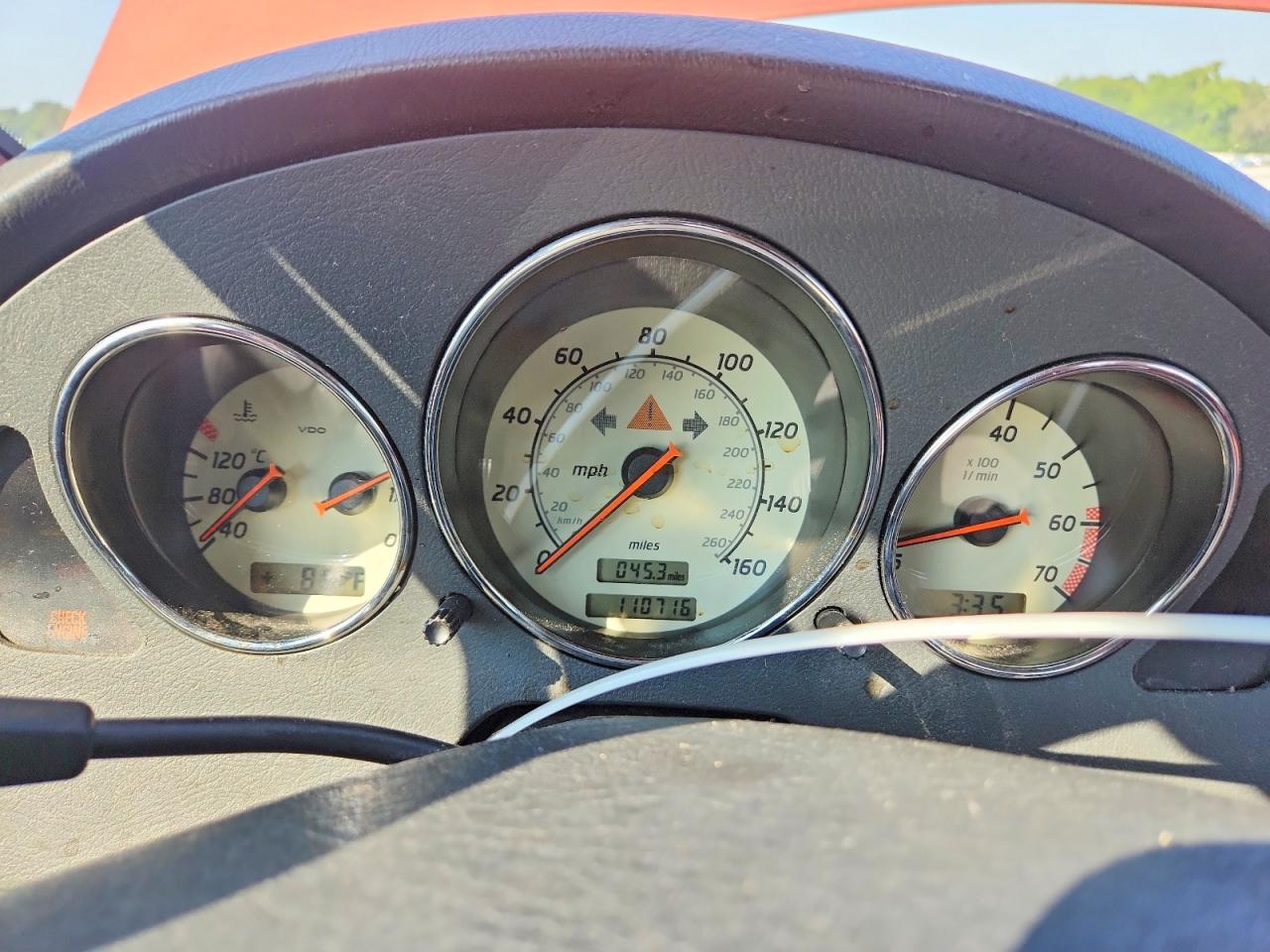 2000 Mercedes-benz Slk 230 Kompressor Оранжевый vin: WDBKK47F1YF149125