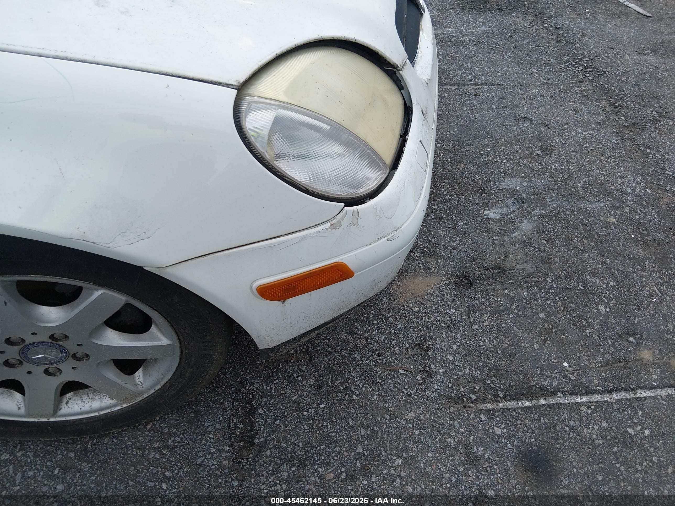 1998 Mercedes-benz Slk 230   White vin: WDBKK47F2WF065604