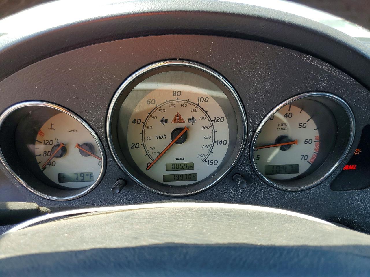1999 Mercedes-benz Slk 230 Kompressor Silver vin: WDBKK47F2XF129271