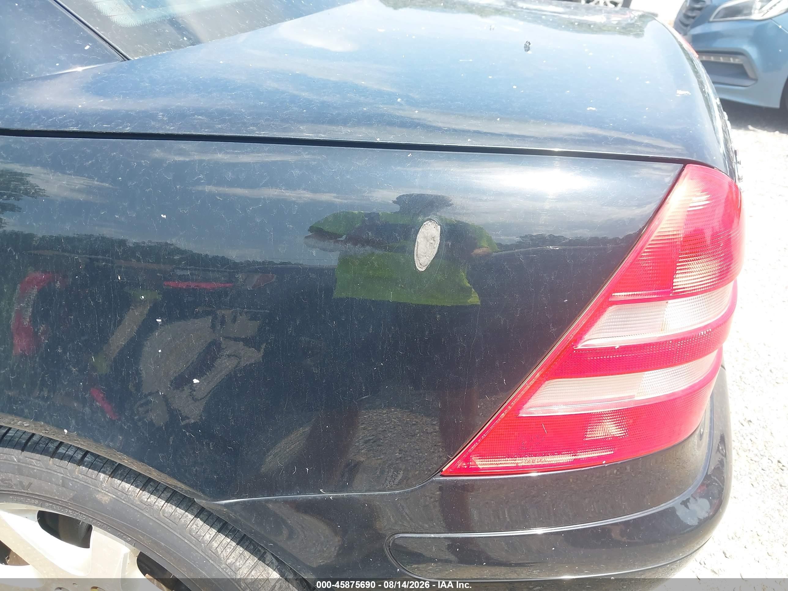1999 Mercedes-benz Slk 230 Kompressor Black vin: WDBKK47F2XF137631