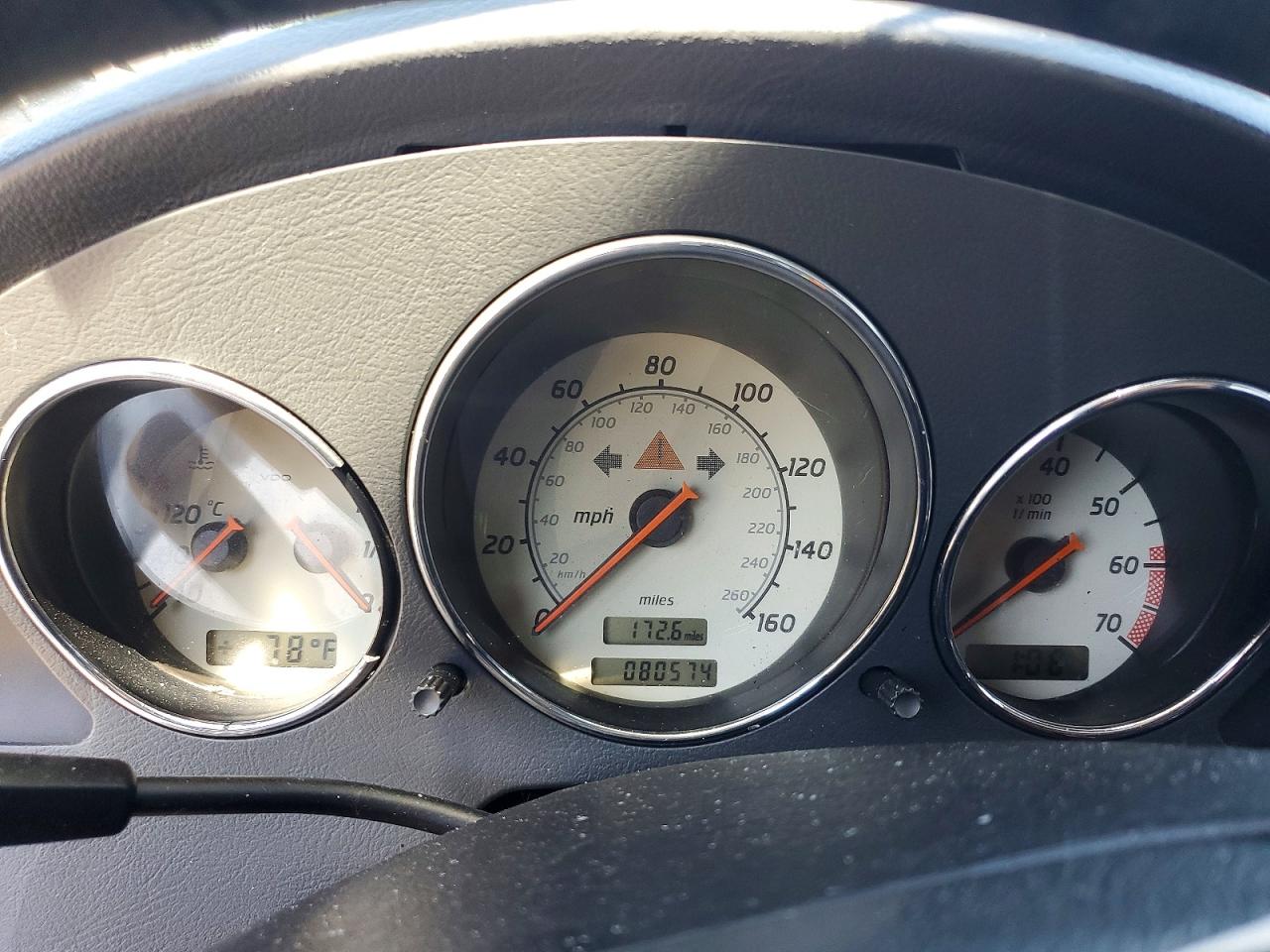 2000 Mercedes-benz Slk 230 Kompressor Black vin: WDBKK47F2YF158514