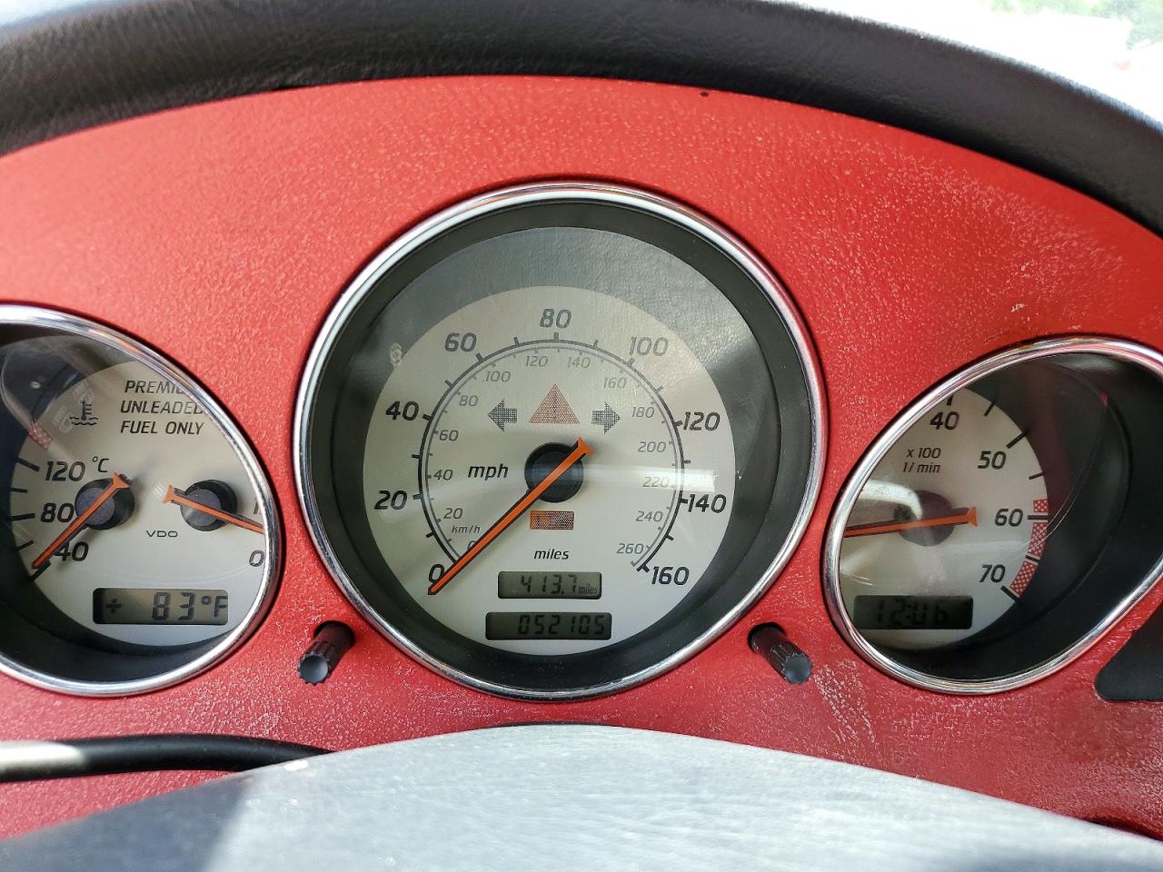 1998 Mercedes-benz Slk 230 Kompressor Black vin: WDBKK47F3WF063229