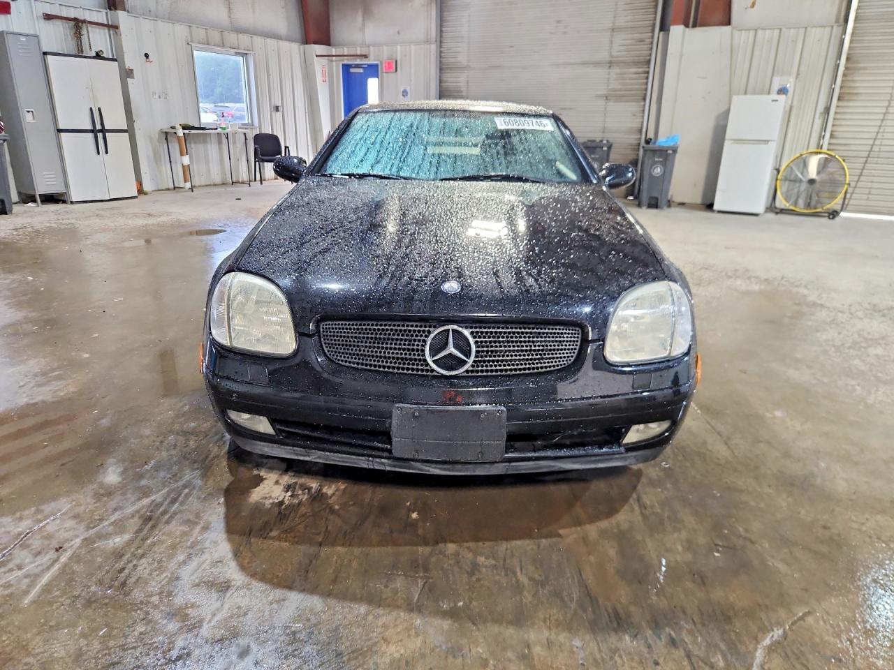 1998 Mercedes-benz Slk 230 Kompressor Black vin: WDBKK47F4WF029414