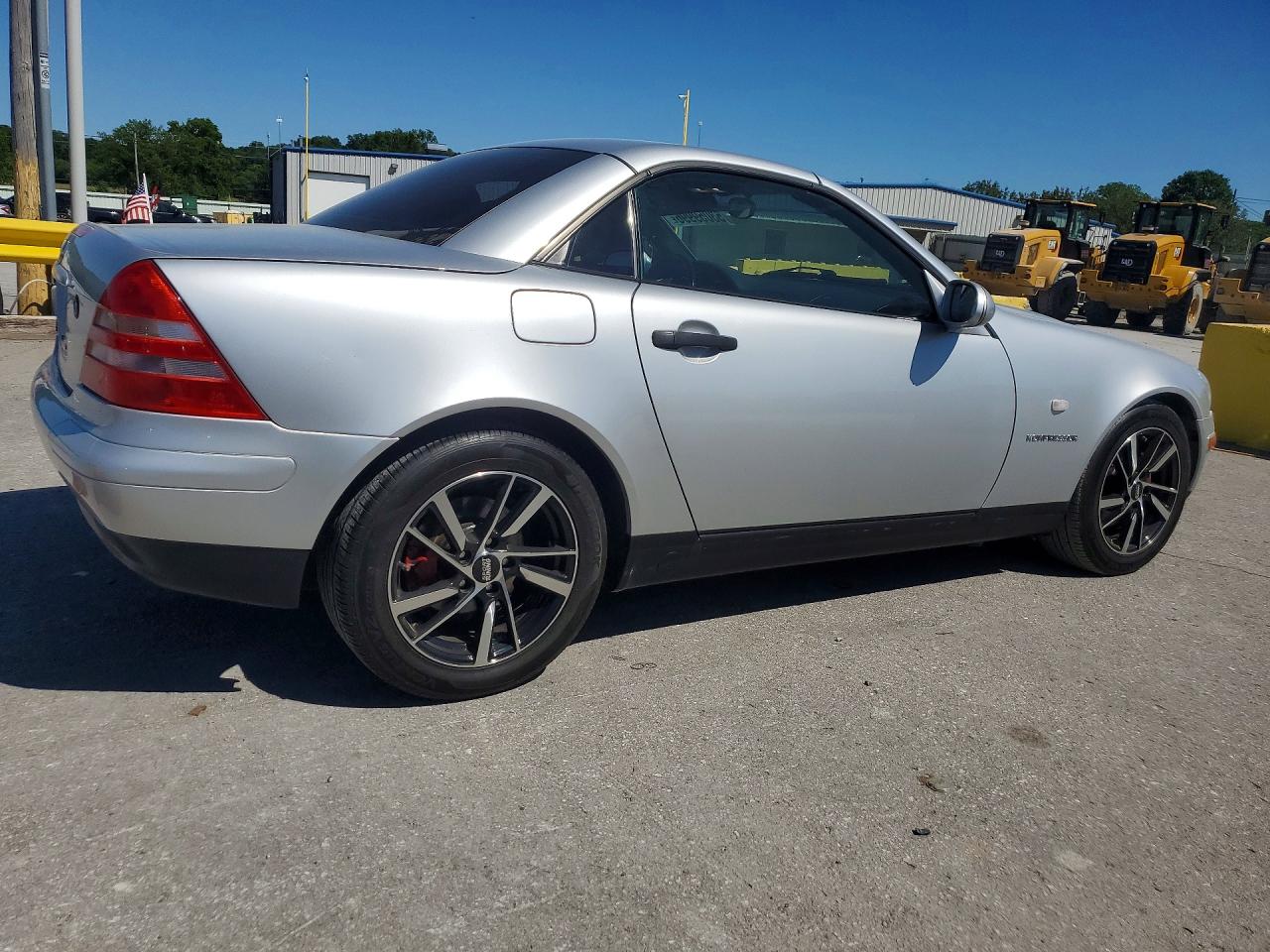 1998 Mercedes-benz Slk 230 Kompressor Silver vin: WDBKK47F4WF062798