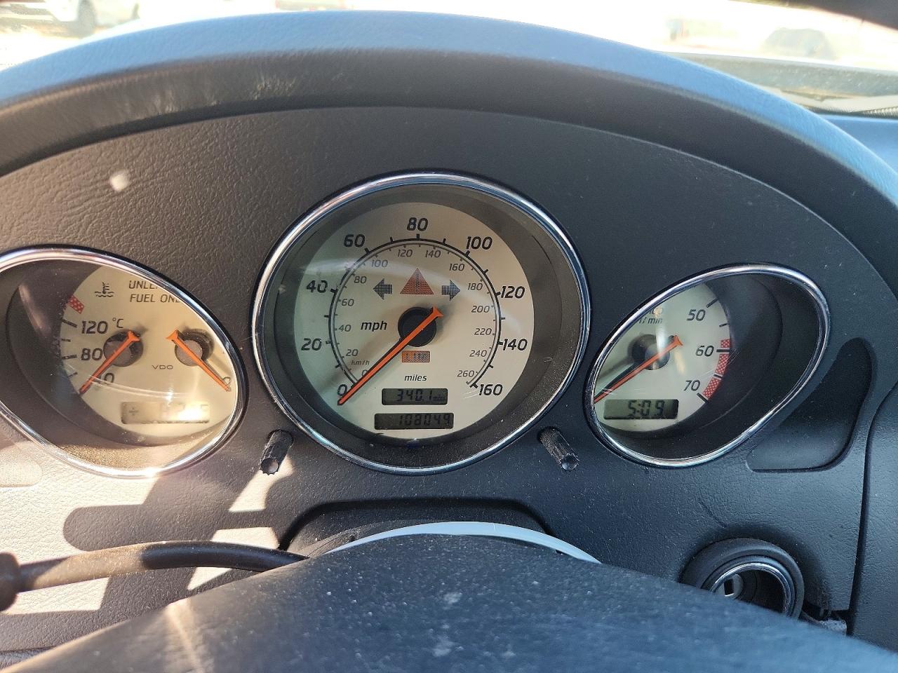 1998 Mercedes-benz Slk 230 Kompressor Blue vin: WDBKK47F5WF078136