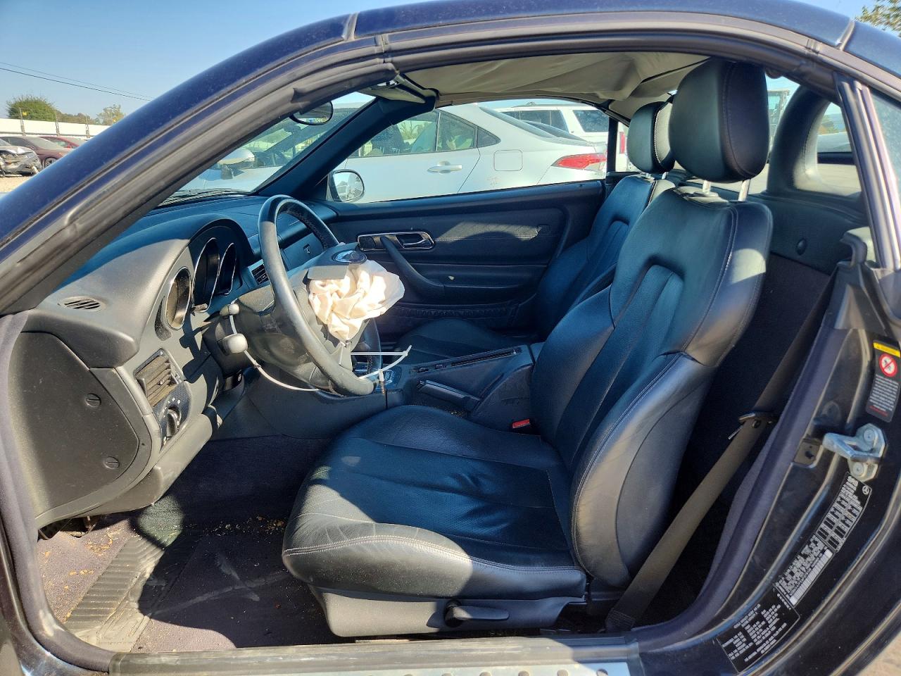 1998 Mercedes-benz Slk 230 Kompressor Blue vin: WDBKK47F5WF078136