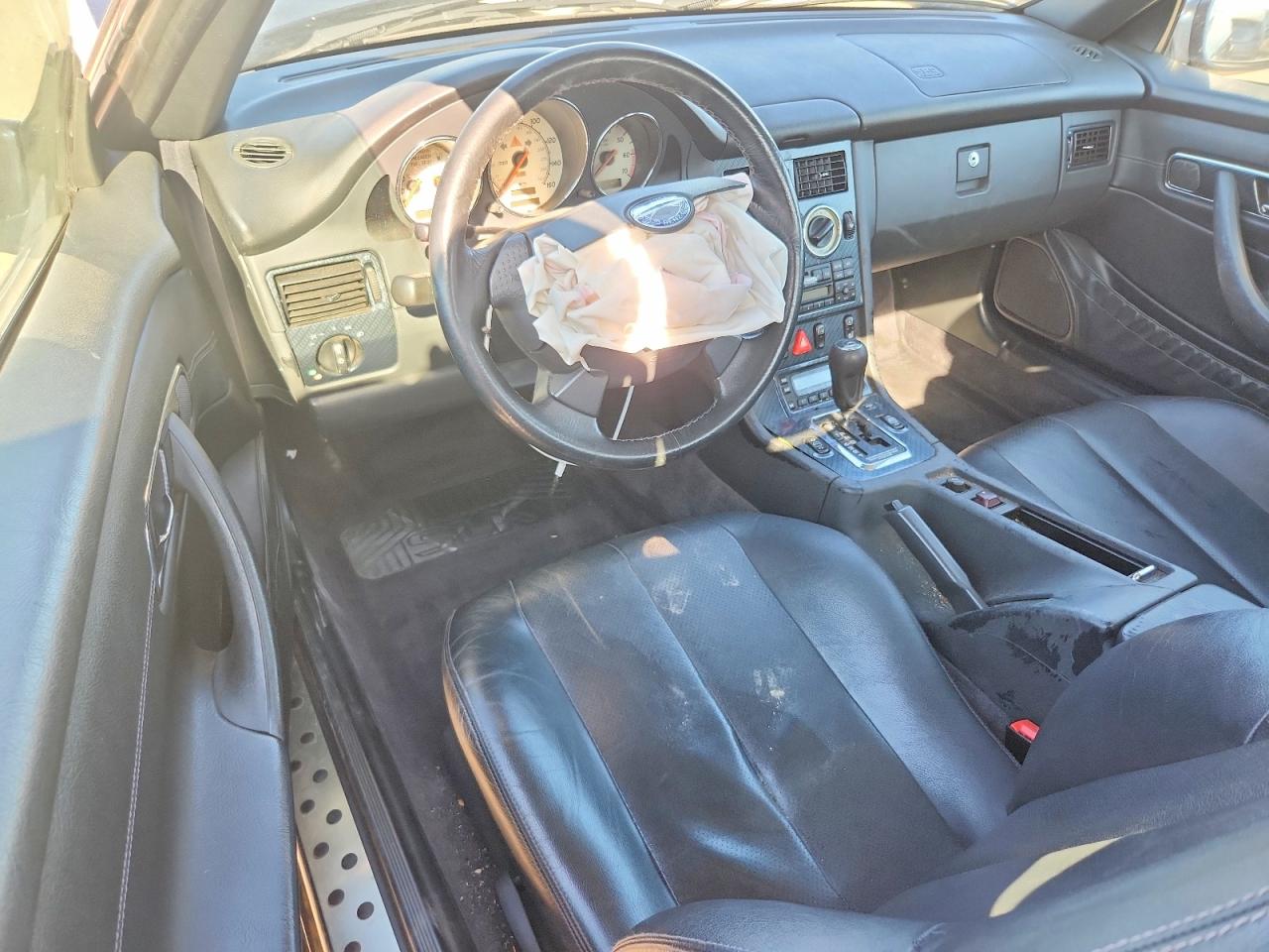 1998 Mercedes-benz Slk 230 Kompressor Blue vin: WDBKK47F5WF078136