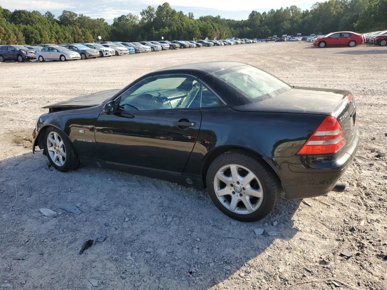 1998 Mercedes-benz Slk 230 Kompressor Черный vin: WDBKK47F6WF003686