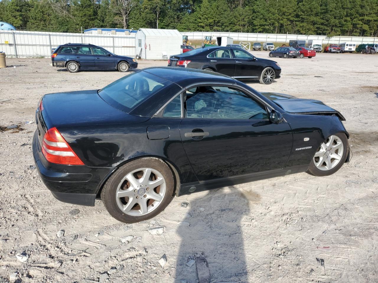 1998 Mercedes-benz Slk 230 Kompressor Черный vin: WDBKK47F6WF003686