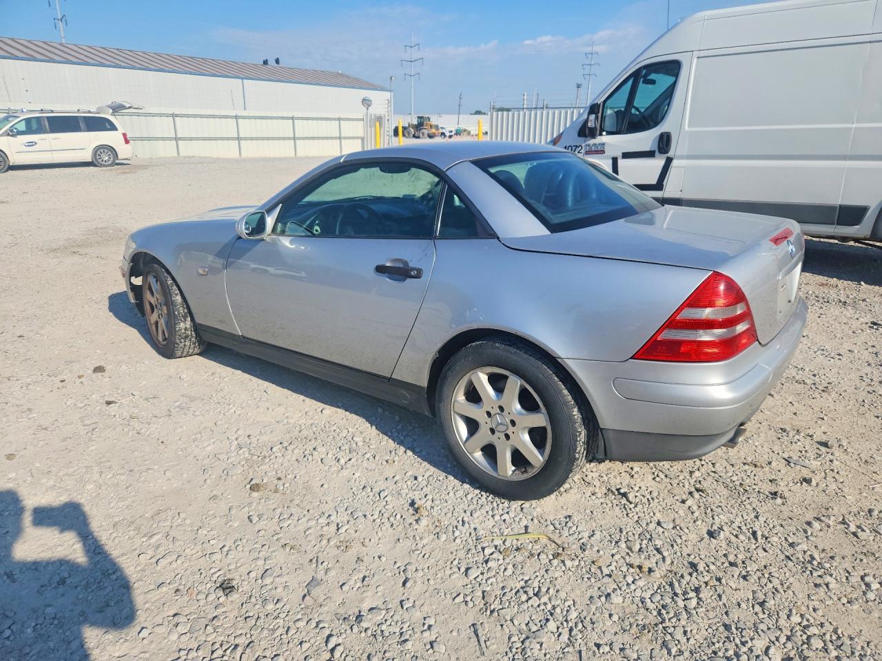 1998 Mercedes-benz Slk 230 Kompressor Серебряный vin: WDBKK47F6WF011092