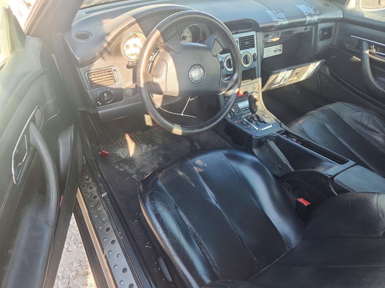 1998 Mercedes-benz Slk 230 Kompressor Серебряный vin: WDBKK47F6WF011092