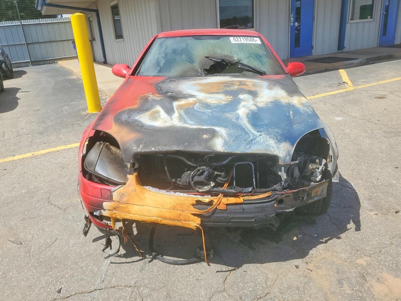 1999 Mercedes-benz Slk 230 Kompressor Red vin: WDBKK47F6XF095335