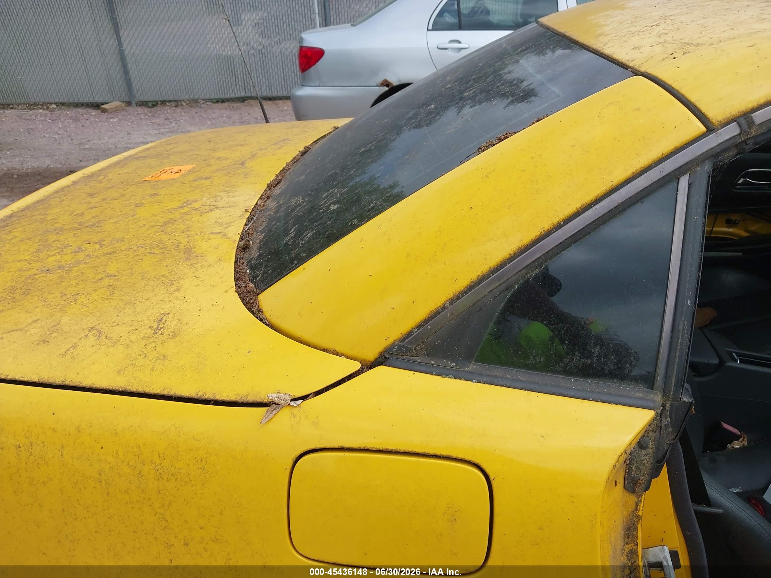 1998 Mercedes-benz Slk 230   Yellow vin: WDBKK47F7WF078414