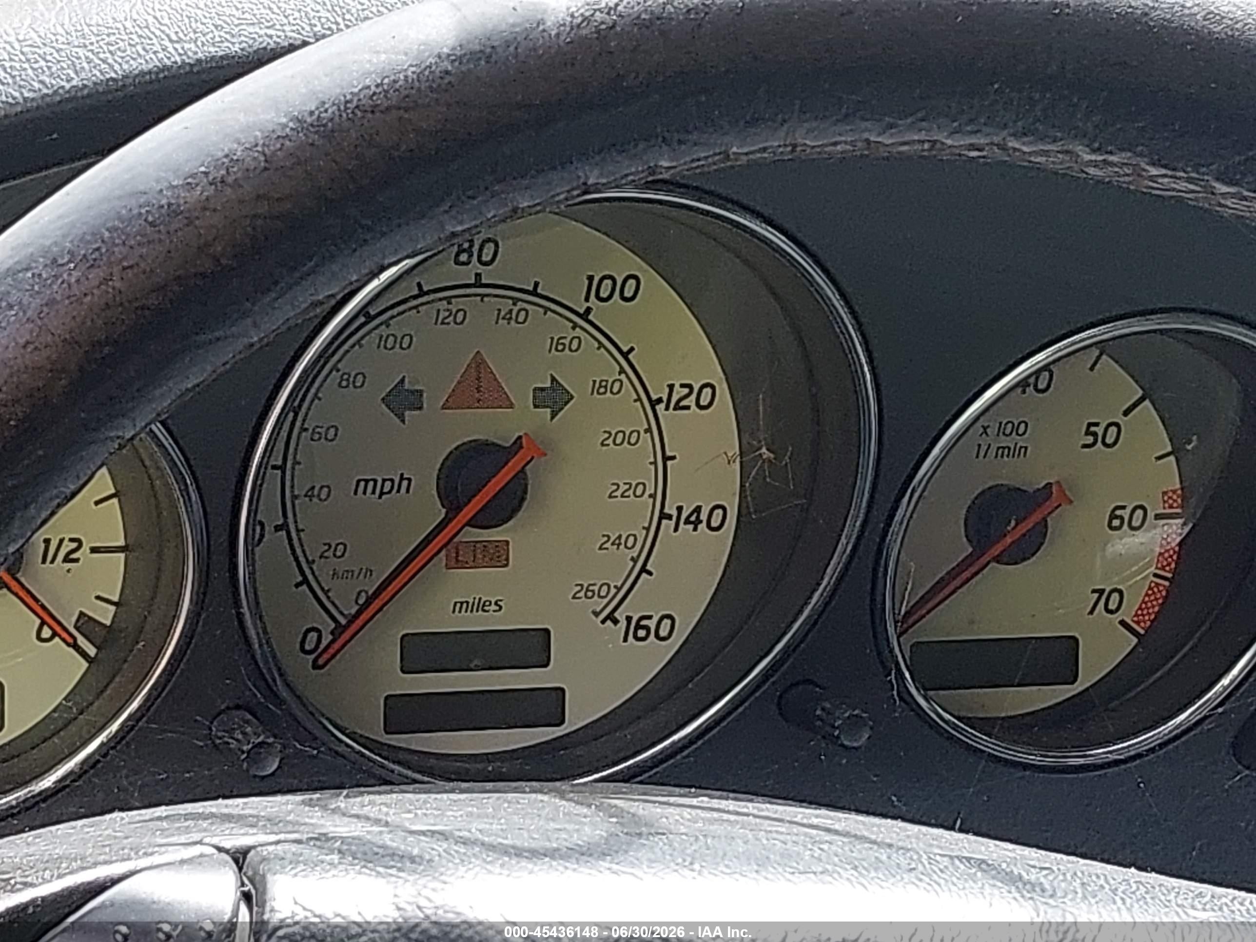 1998 Mercedes-benz Slk 230   Yellow vin: WDBKK47F7WF078414