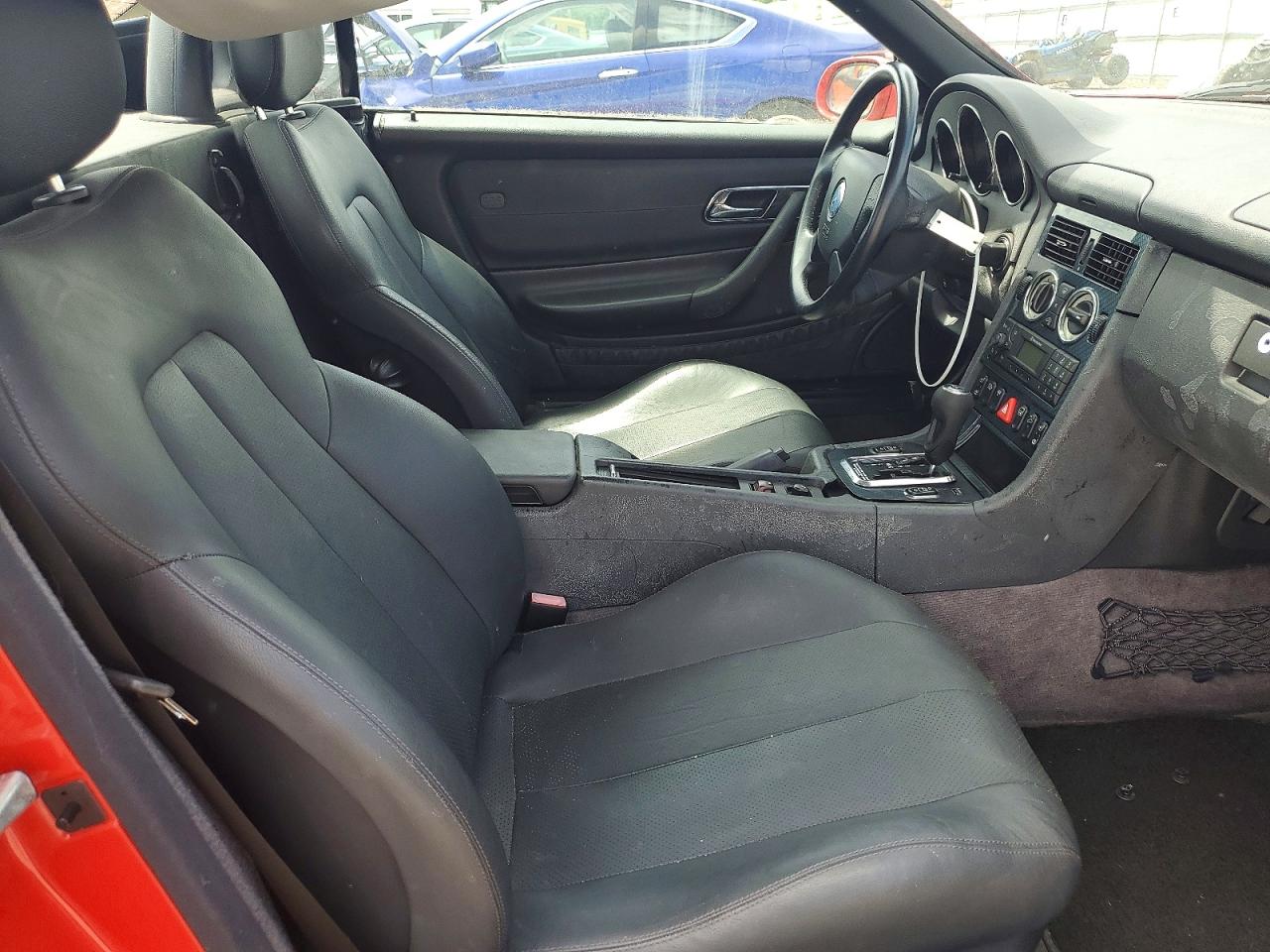 1999 Mercedes-benz Slk Красный vin: WDBKK47F7XF098289