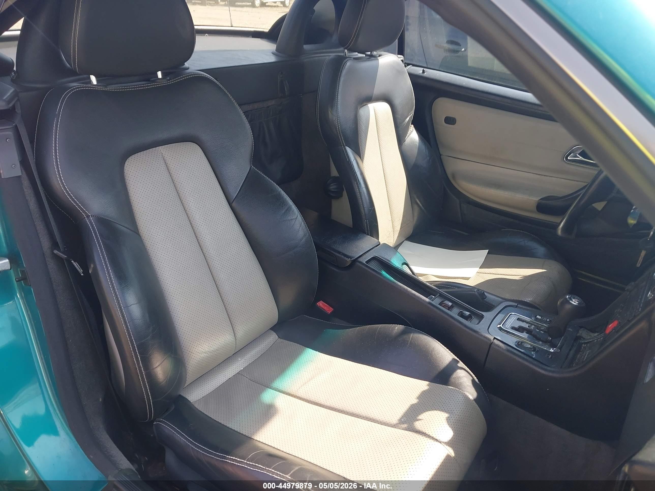 1998 Mercedes-benz Slk 230   Бирюзовый vin: WDBKK47F8WF036317