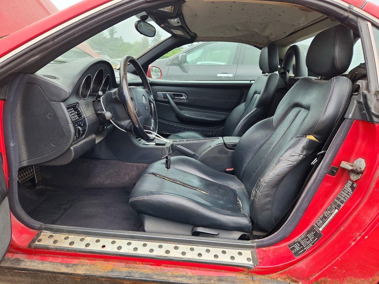 1998 Mercedes-benz Slk 230 Kompressor Красный vin: WDBKK47F8WF078762