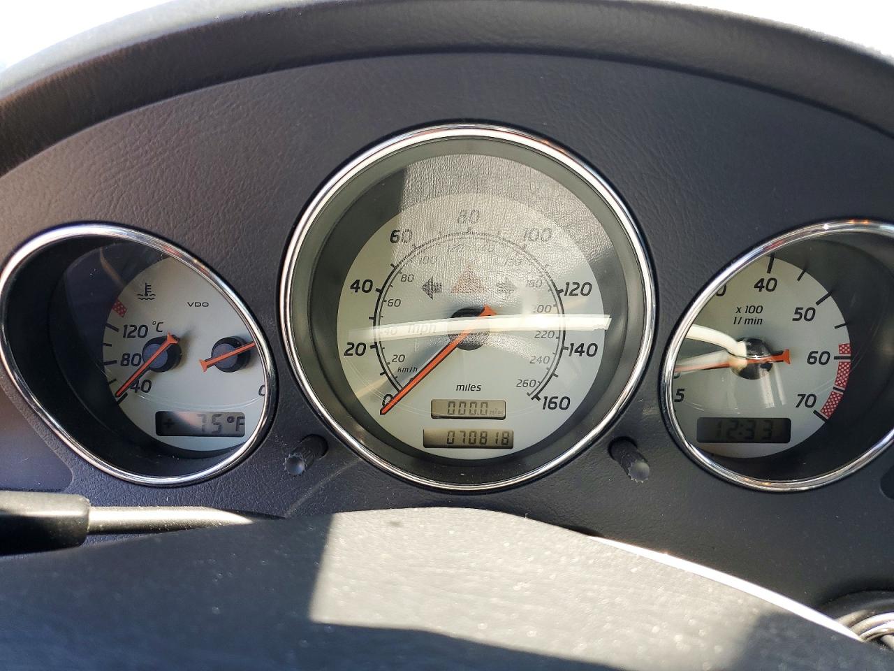 1999 Mercedes-benz Slk 230 Kompressor Silver vin: WDBKK47F8XF104214