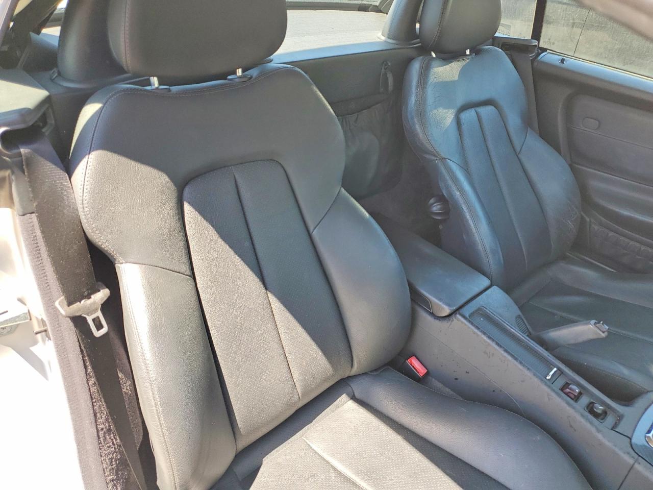 1999 Mercedes-benz Slk 230 Kompressor Silver vin: WDBKK47F8XF104214