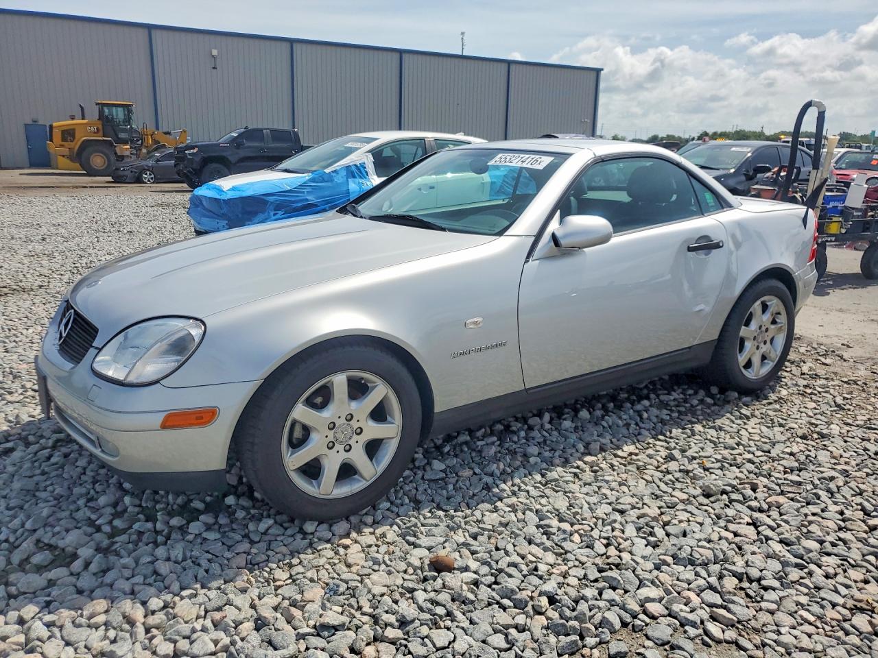 1999 Mercedes-benz Slk 230 Kompressor Серебряный vin: WDBKK47F8XF117531