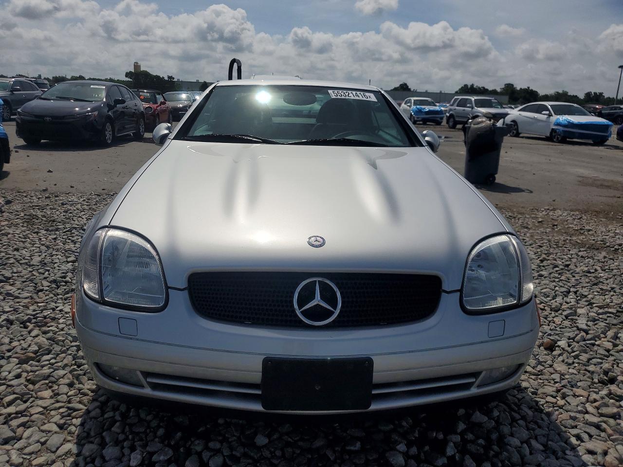 1999 Mercedes-benz Slk 230 Kompressor Серебряный vin: WDBKK47F8XF117531