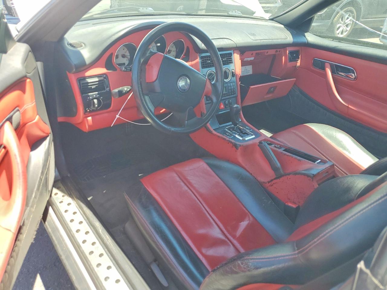 1999 Mercedes-benz Slk 230 Kompressor Silver vin: WDBKK47FXXF121791