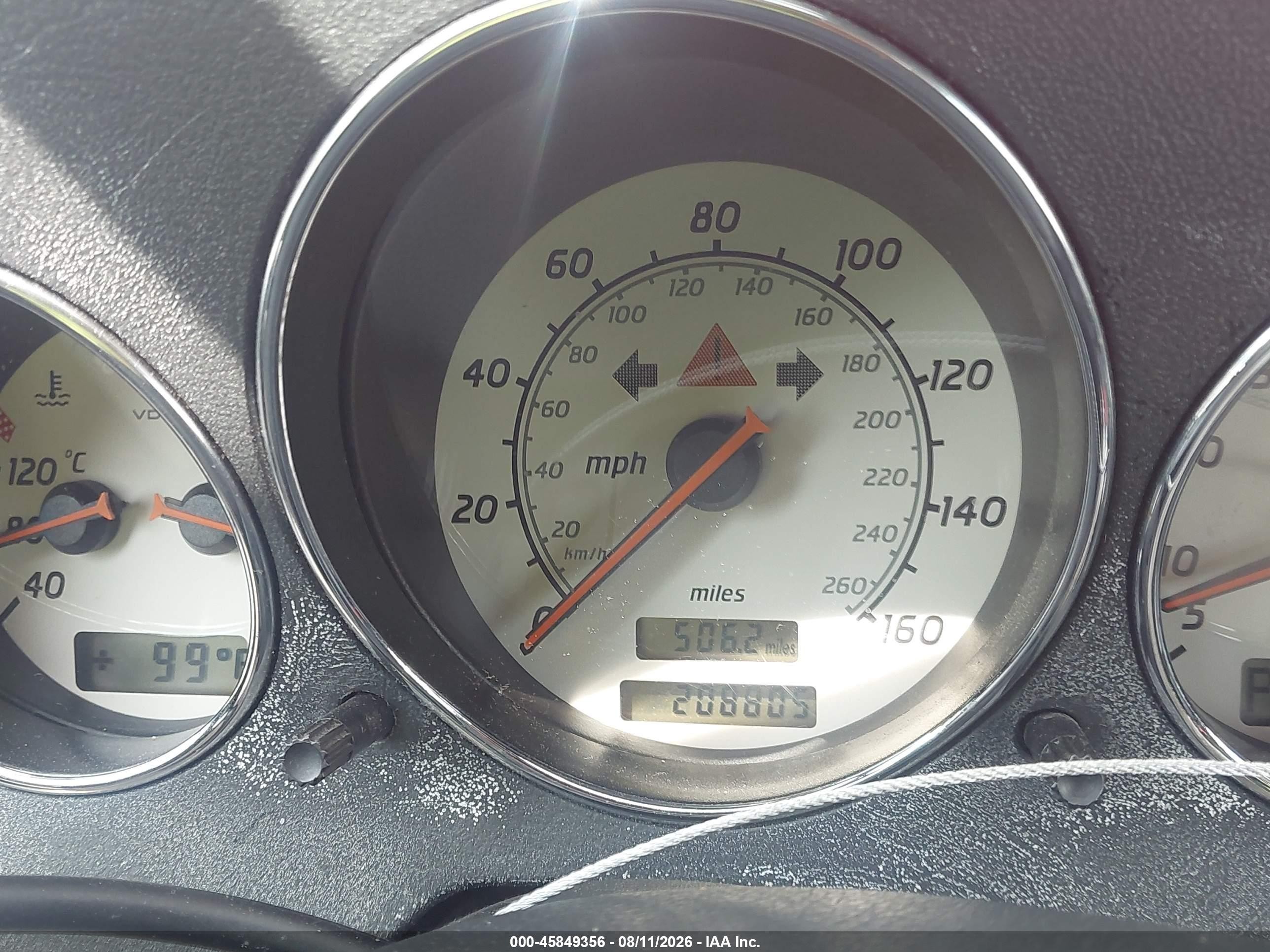 2001 Mercedes-benz Slk 230 Kompressor Red vin: WDBKK49F01F182250