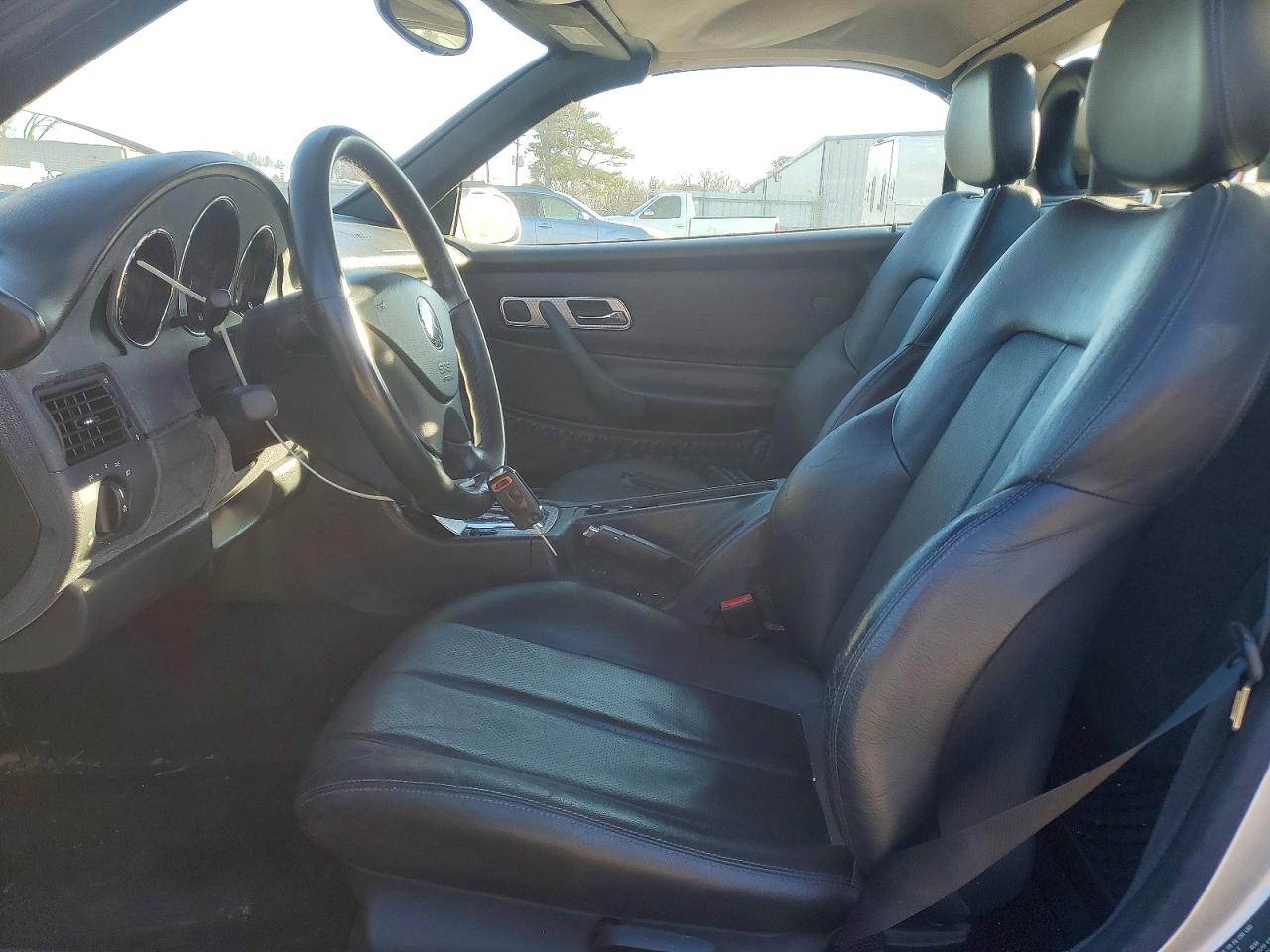 2001 Mercedes-benz Slk 230 Kompressor Silver vin: WDBKK49F01F214002