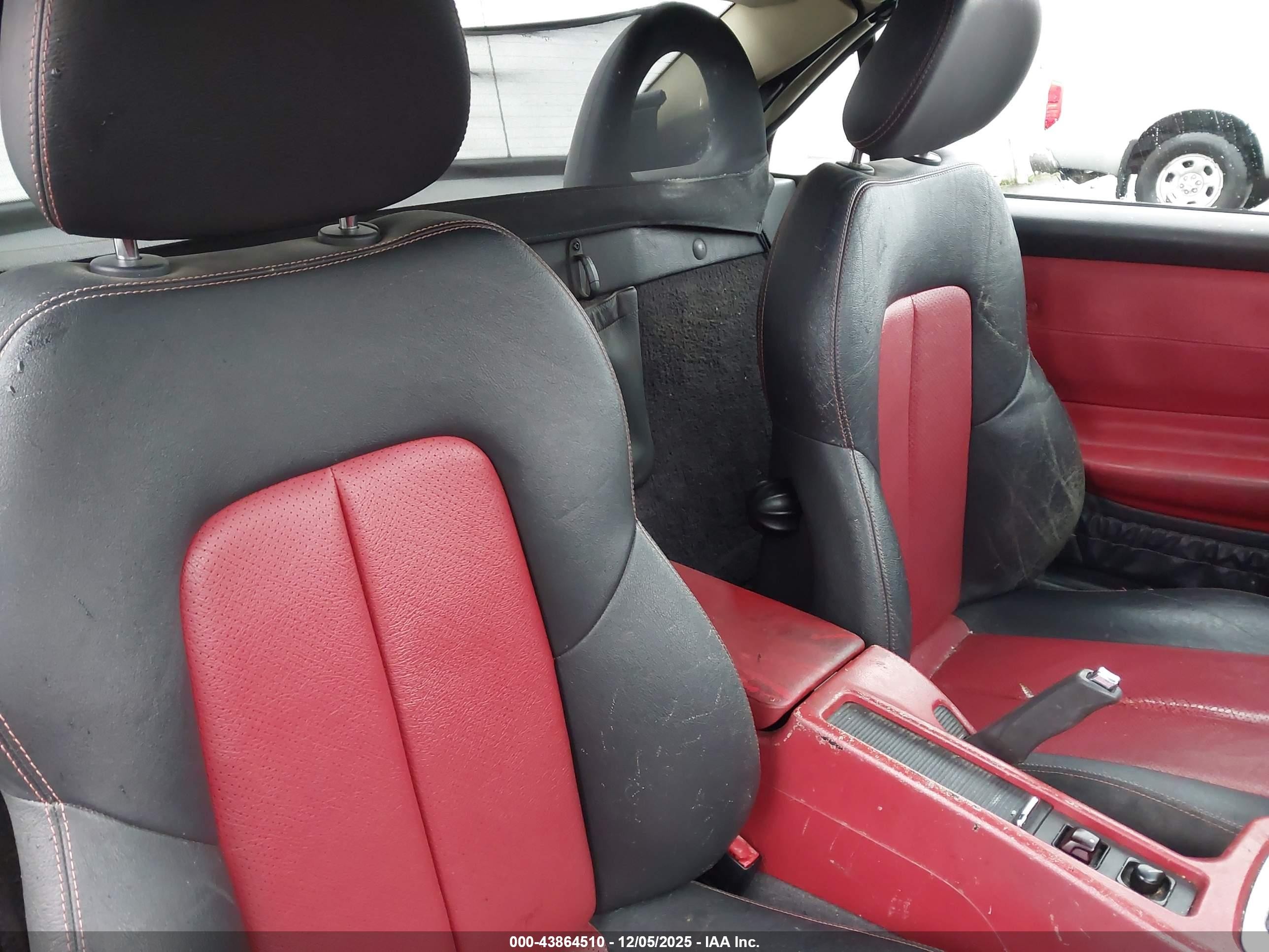 2001 Mercedes-benz Slk 230 Kompressor Black vin: WDBKK49F11F208354
