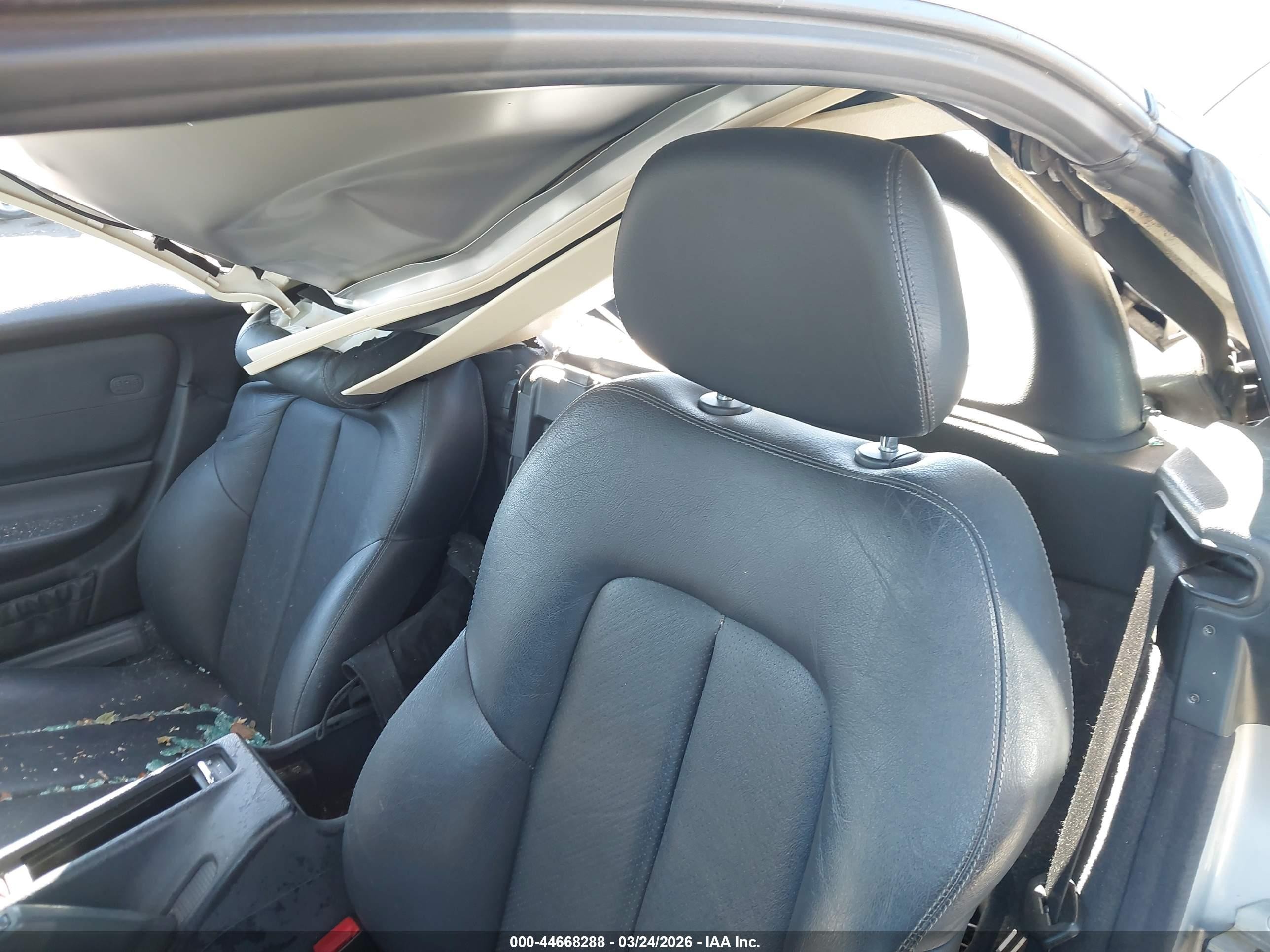 2001 Mercedes-benz Slk 230 Kompressor Silver vin: WDBKK49F11F224733
