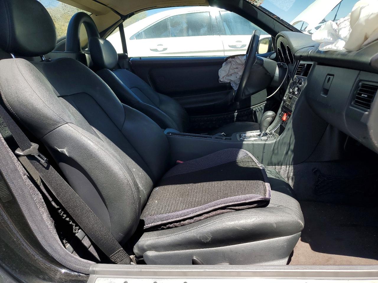 2001 Mercedes-benz Slk 230 Kompressor Black vin: WDBKK49F21F169645