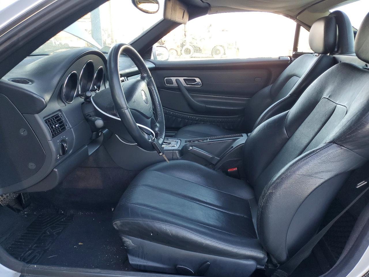 2001 Mercedes-benz Slk 230 Kompressor Silver vin: WDBKK49F21F172755