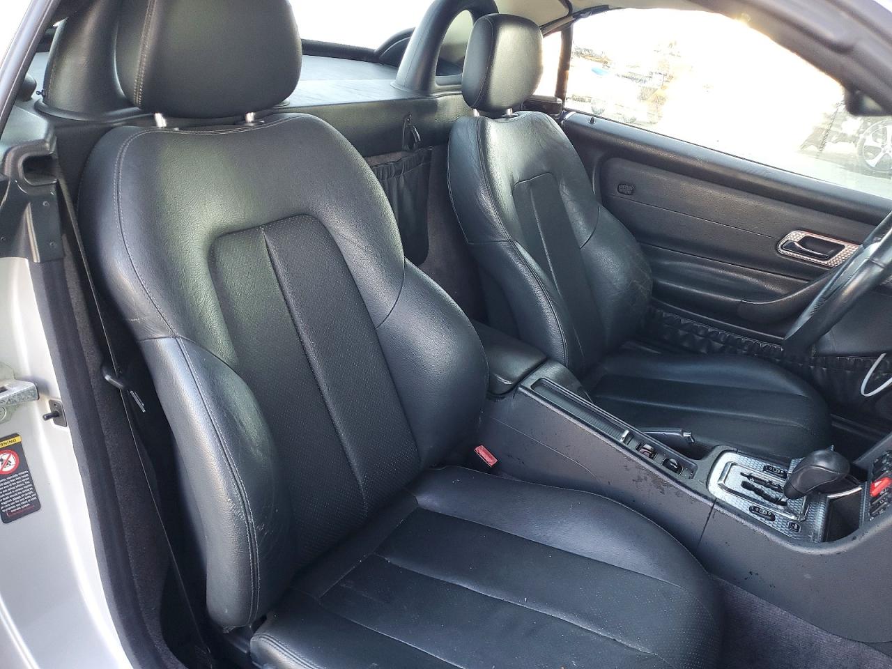2001 Mercedes-benz Slk 230 Kompressor Silver vin: WDBKK49F21F172755