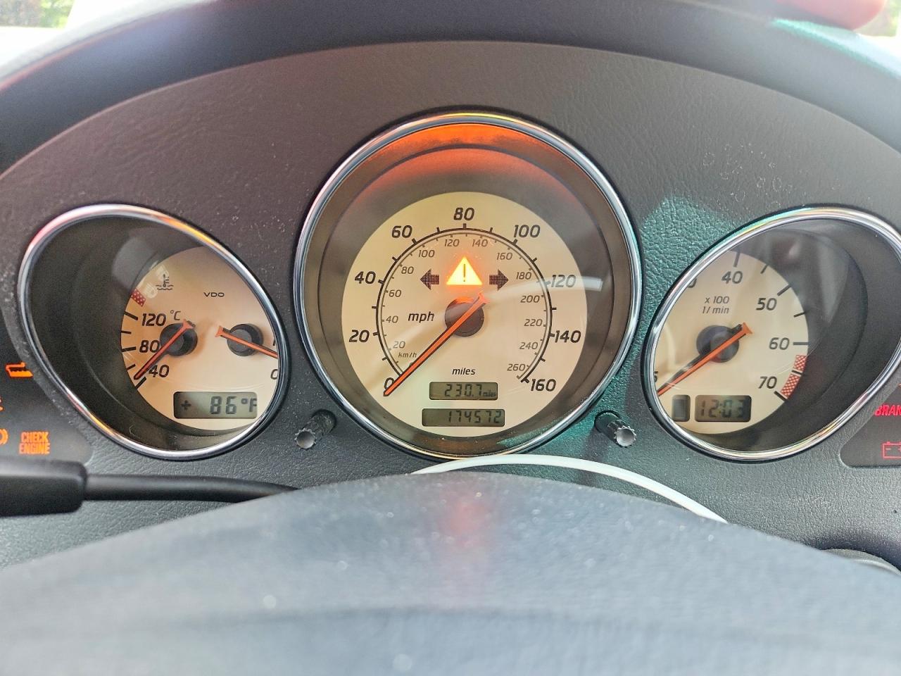 2001 Mercedes-benz Slk 230 Kompressor Silver vin: WDBKK49F21F176627