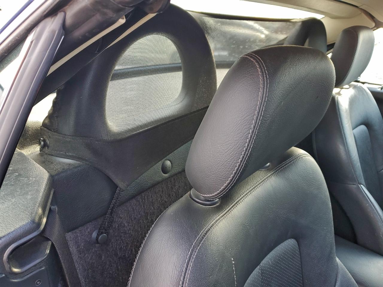 2001 Mercedes-benz Slk 230 Kompressor Blue vin: WDBKK49F21F206581