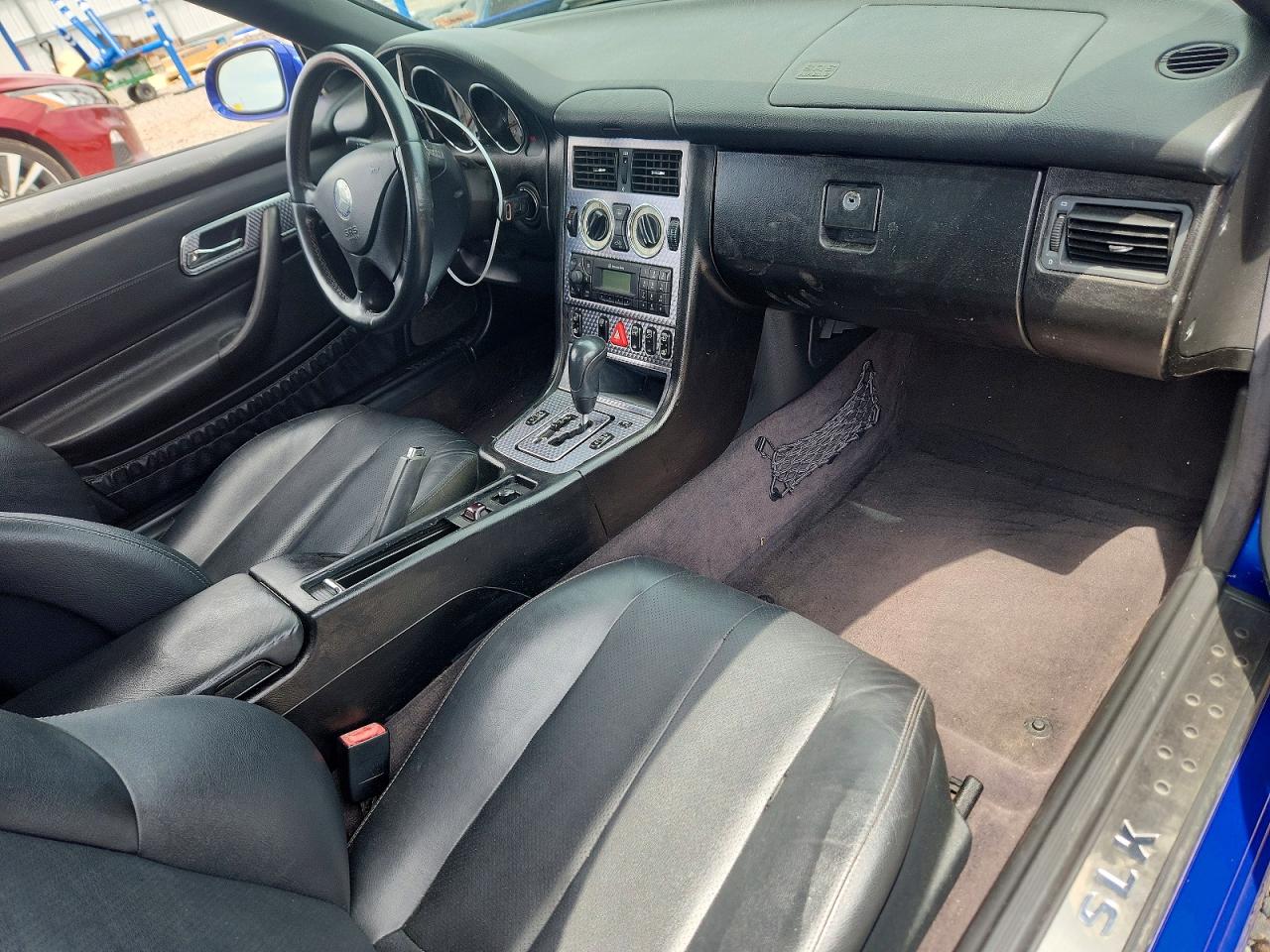 2003 Mercedes-benz Slk 230 Kompressor Blue vin: WDBKK49F23F273183