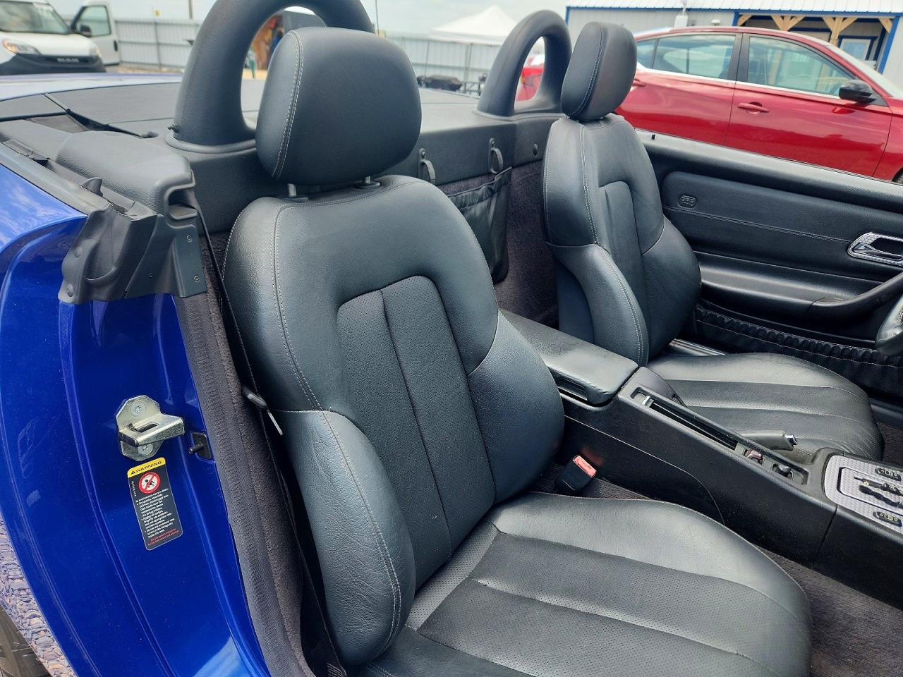 2003 Mercedes-benz Slk 230 Kompressor Blue vin: WDBKK49F23F273183