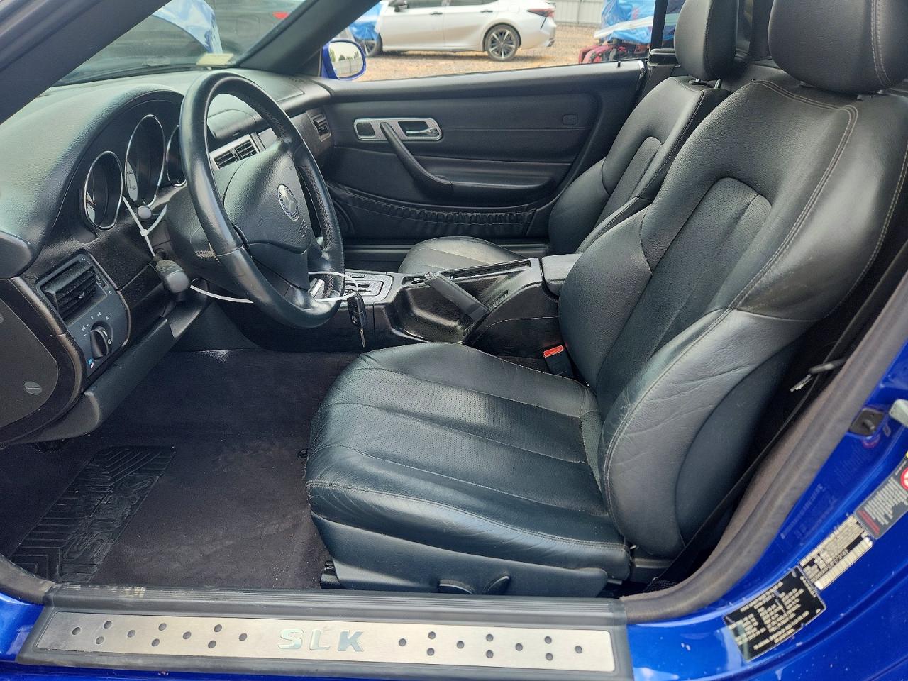 2003 Mercedes-benz Slk 230 Kompressor Blue vin: WDBKK49F23F273183