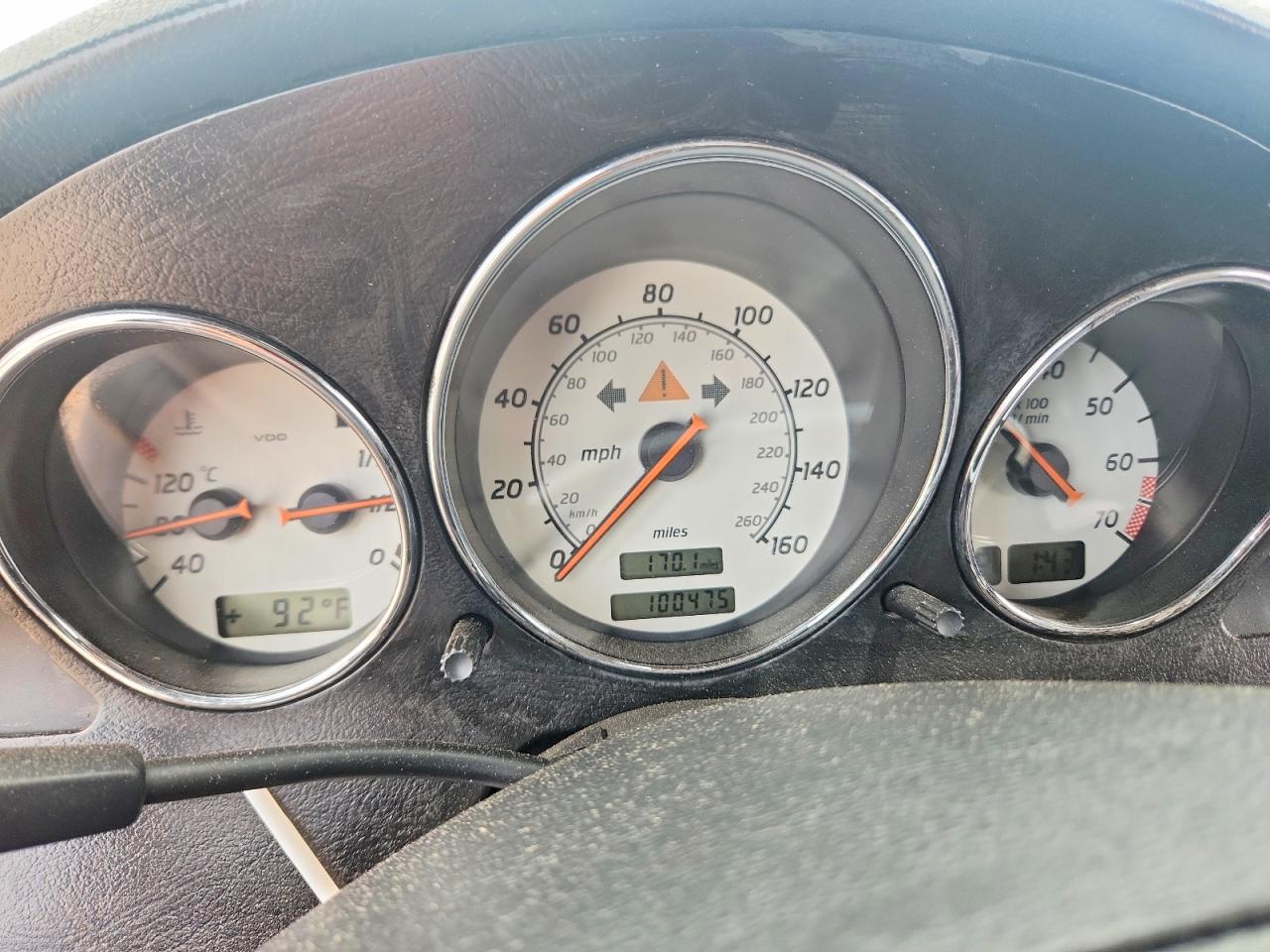 2003 Mercedes-benz Slk 230 Kompressor Blue vin: WDBKK49F23F273183