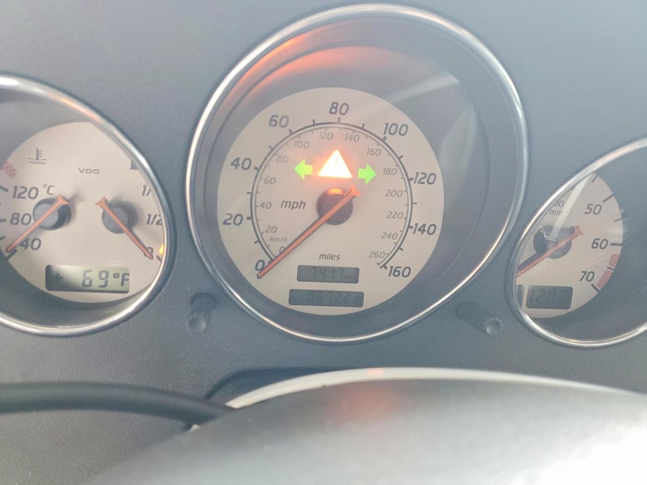 2001 Mercedes-benz Slk 230 Kompressor Silver vin: WDBKK49F31F186177