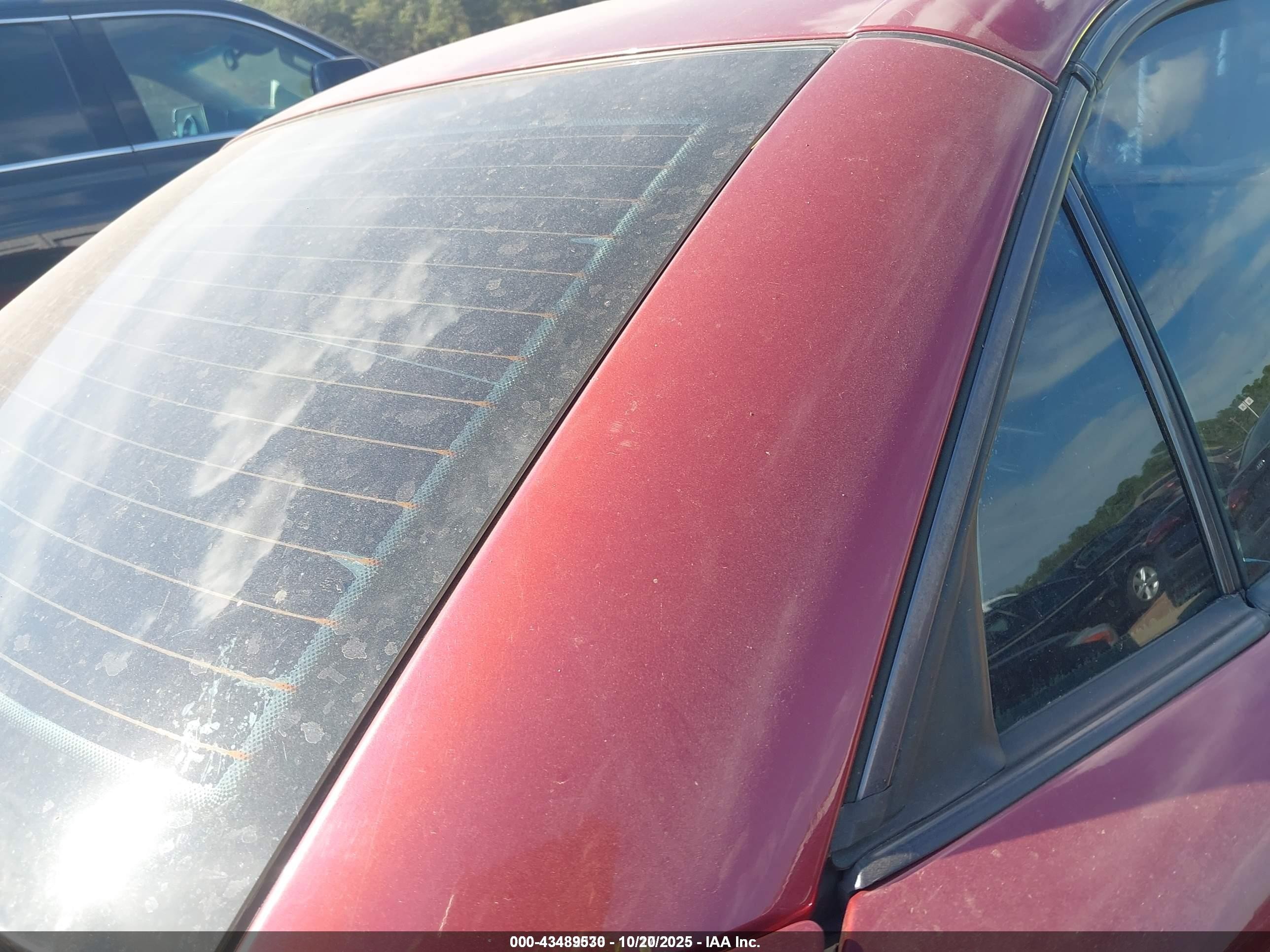 2001 Mercedes-benz Slk 230 Kompressor Burgundy vin: WDBKK49F31F203625