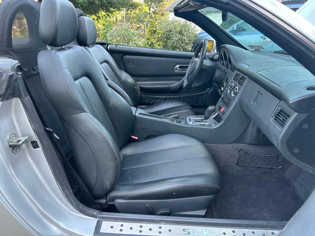 2001 Mercedes-benz Slk 230 Kompressor Gray vin: WDBKK49F31F234132