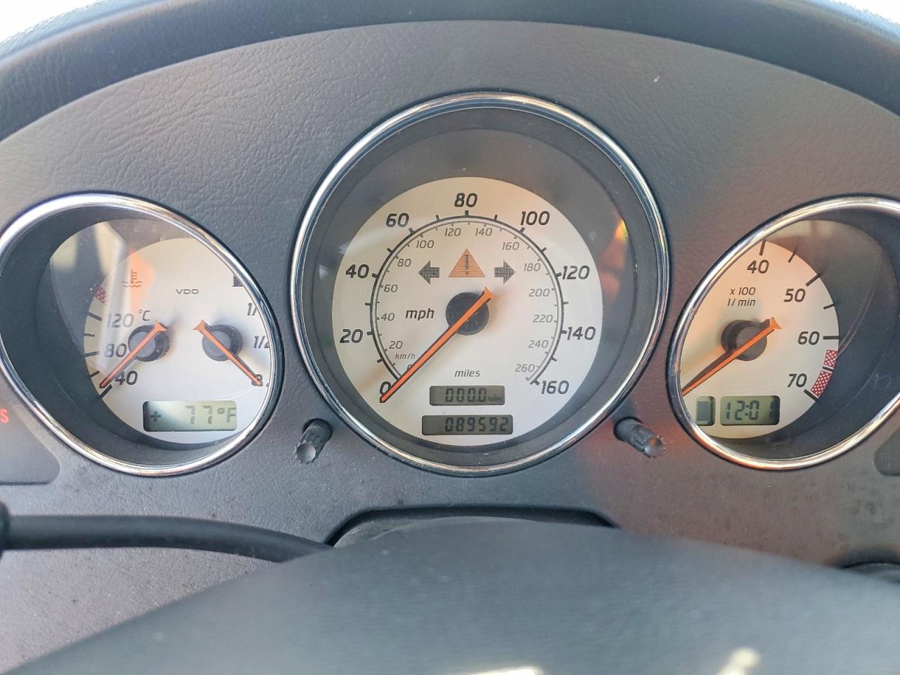2004 Mercedes-benz Slk 230 Kompressor Silver vin: WDBKK49F34F306287