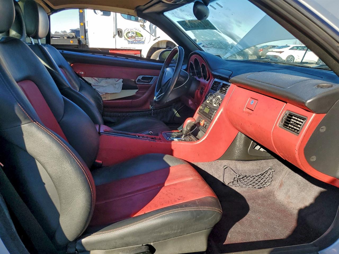 2001 Mercedes-benz Slk 230 Kompressor Silver vin: WDBKK49F41F176211