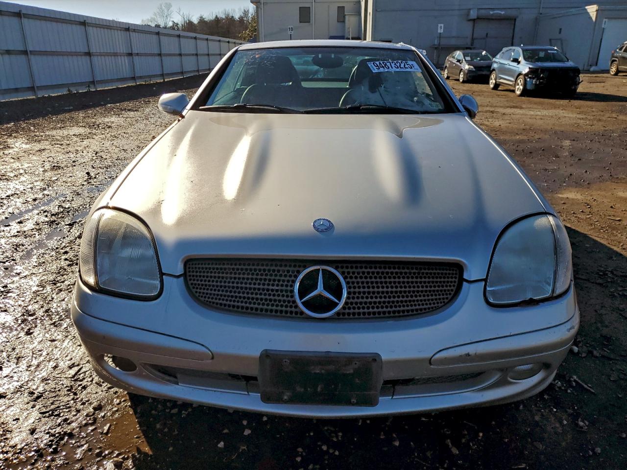 2001 Mercedes-benz Slk 230 Kompressor Silver vin: WDBKK49F41F176211