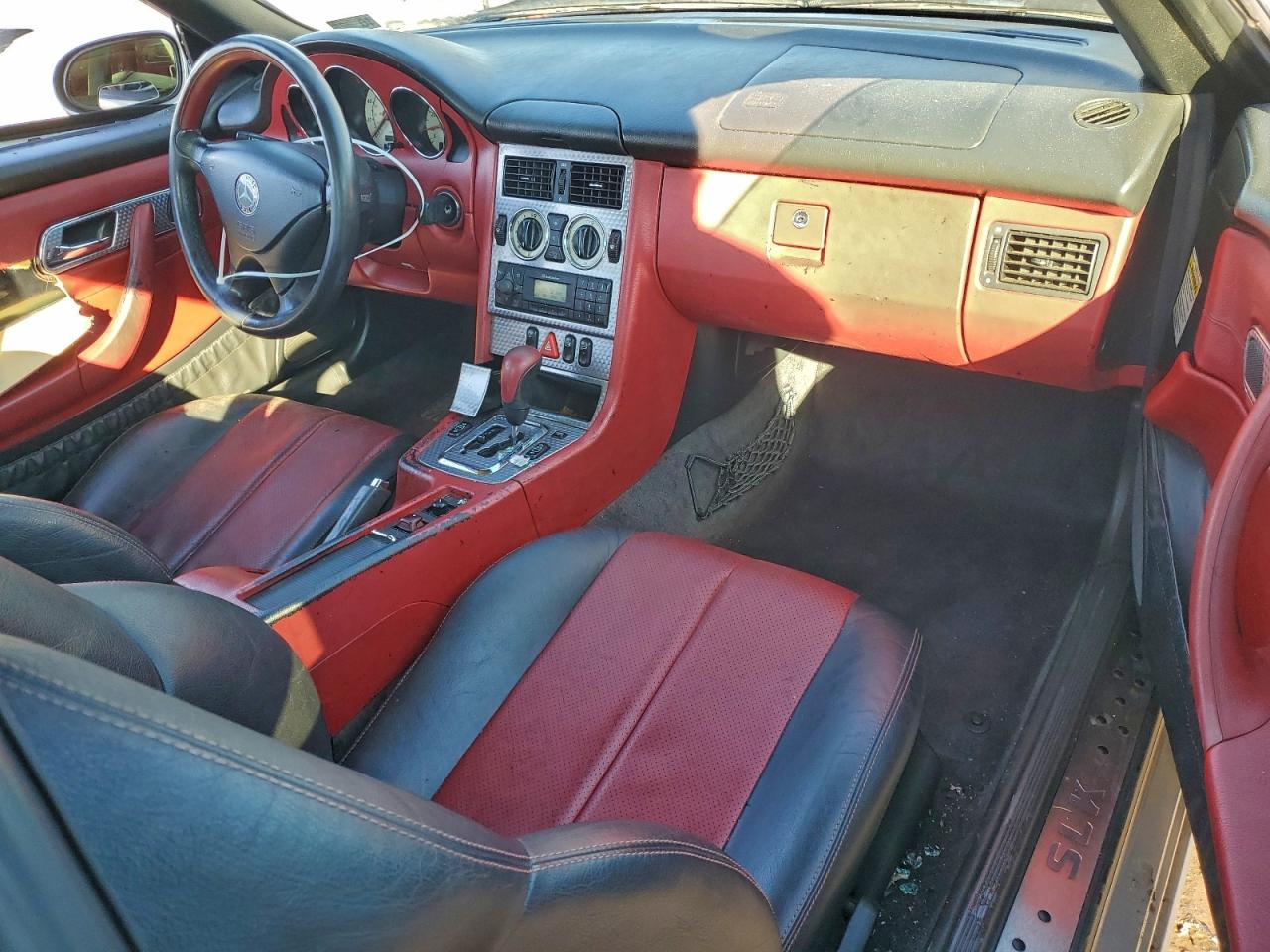 2001 Mercedes-benz Slk 230 Kompressor Silver vin: WDBKK49F41F176211