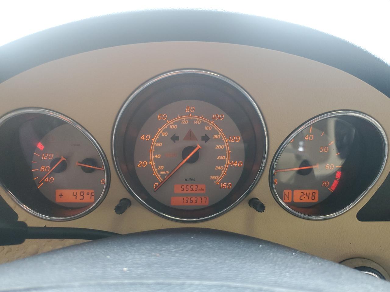 2001 Mercedes-benz Slk 230 Kompressor White vin: WDBKK49F41F184745