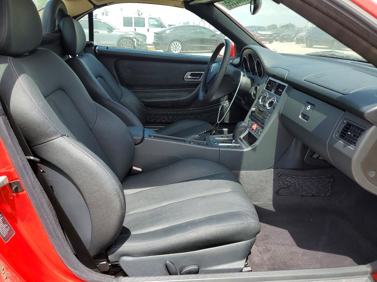 2004 Mercedes-benz Slk 230 Kompressor Red vin: WDBKK49F54F305447
